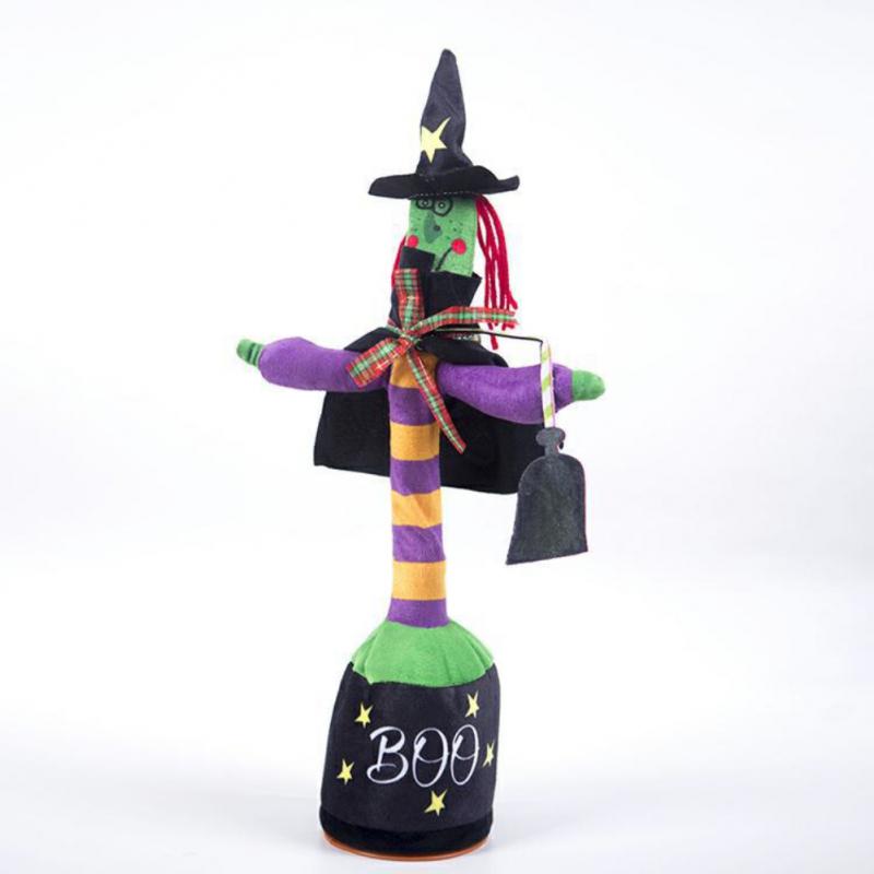 Электрическая рождественская игрушка, танцующий поющий Санта-Клаус, плюшевая игрушка, плюшевый лось, снеговик, веселые рождественские подарки для детей