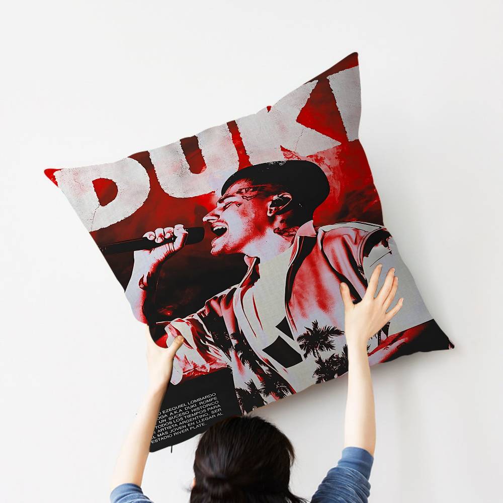 Rapper D-Duki Cushion Cover Pillowcase Upholstery Sofa Throw Pillow Home Decor Pillowcas