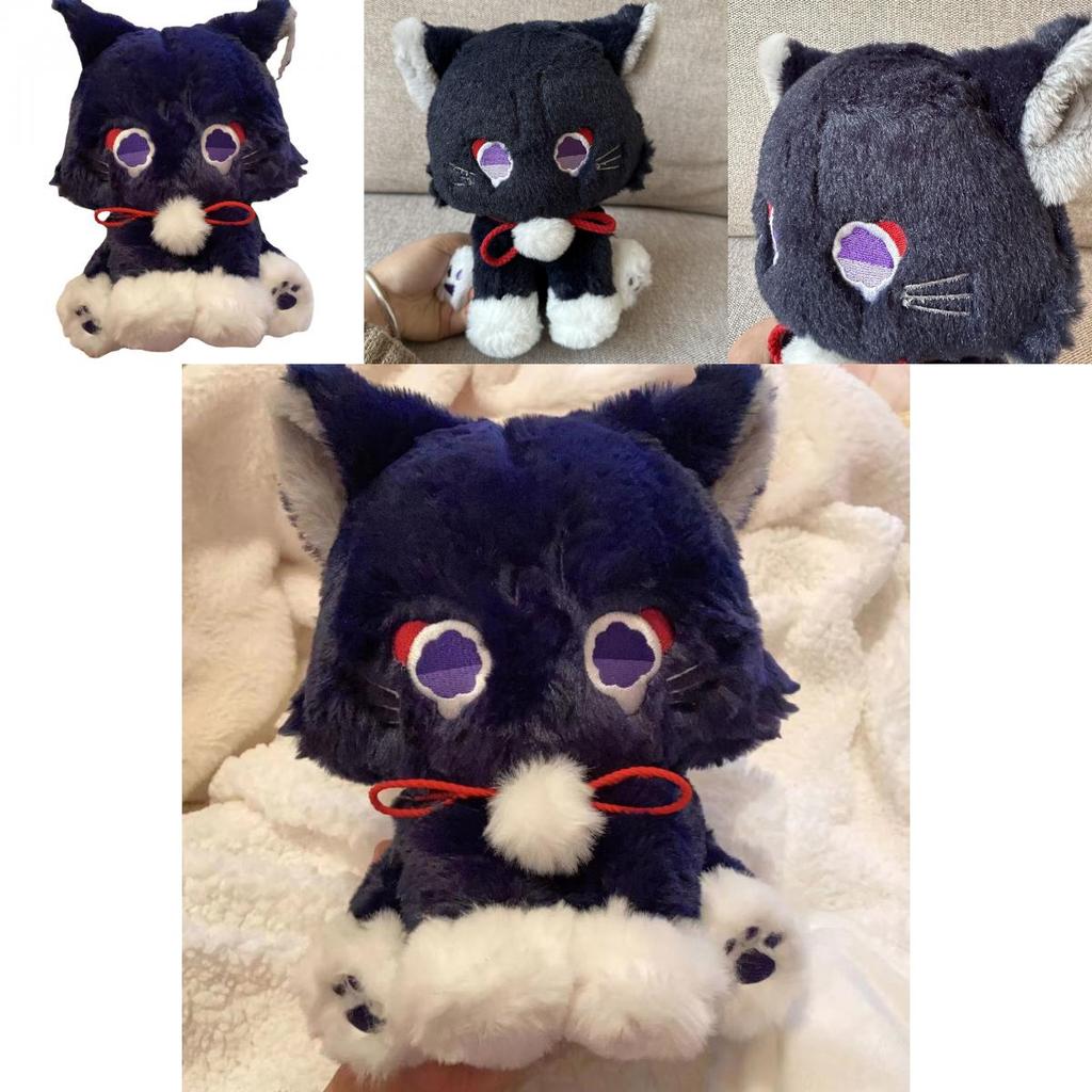 Gift For Kids! Genshin Impact Kunikuzushi Plush Cat Soft Doll
