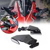 HUANGCJCJ Invisible Winglet Mirror Kit for CBR650R CBR1000RR Adjustable Rearview Mirror Wing Reflector Rearview Mirror for CBR650R CBR1000RR