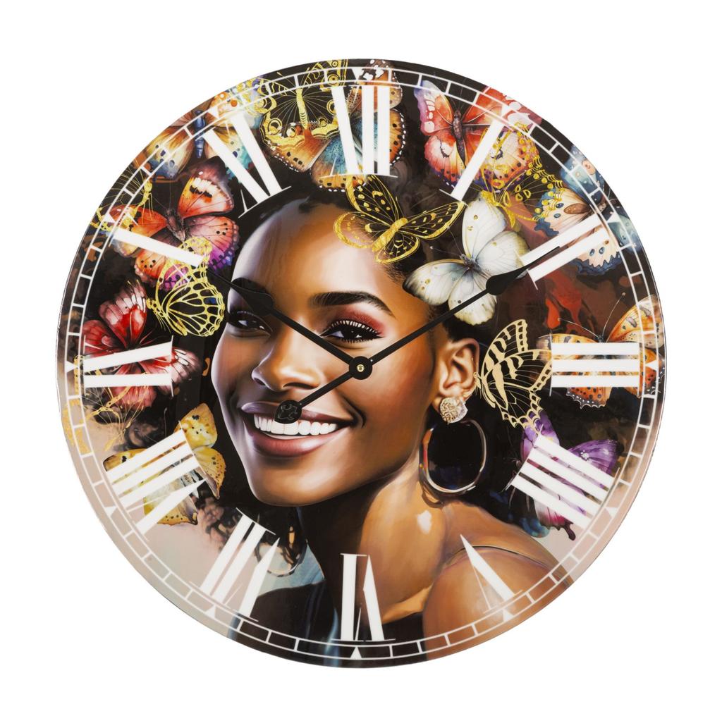 Wall Clock Woman Cm Ø 60X4,5