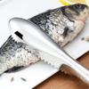 Yousheng Fish Scale Scraper Stainless Steel Fish Scaler Comfort Grip Fish Scale Remover Tool Kitchen Gadget for Home
