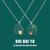 RUI RUI YU Little Monster ожерелье кулон для женщин мужчин подруга пара любовник ювелирные изделия подарок