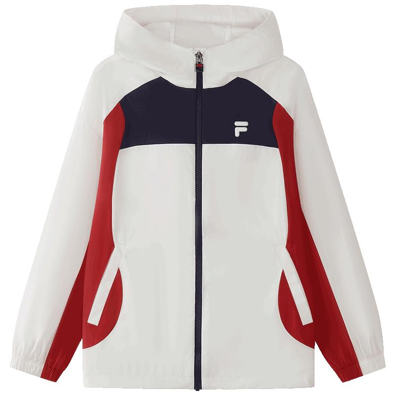 Fila Детская летняя тканая куртка с капюшоном