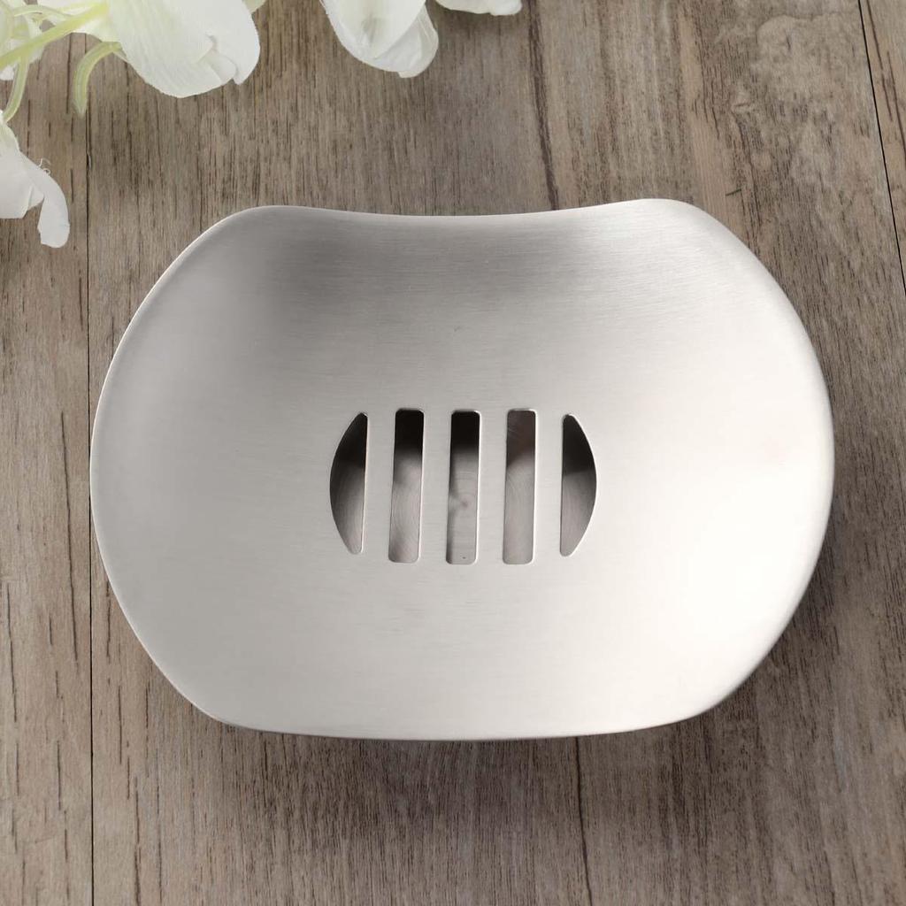 Держатель для мыла из нержавеющей стали Двухслойная полка-поддон Чехол Тарелка-НЛО Коробка Защита от ржавчины Легко чистить Кухня Ванная