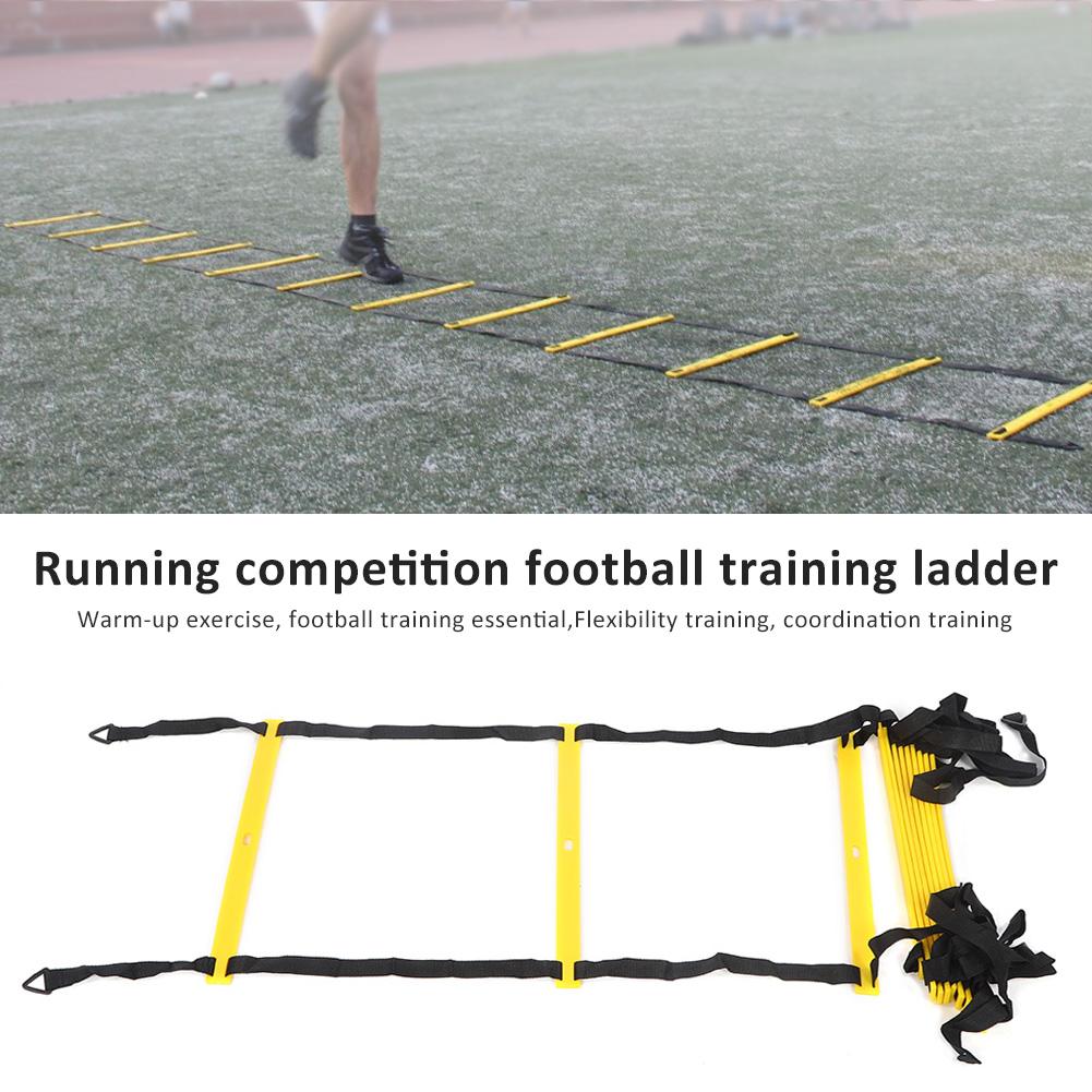12 Rungs Running Competition Football Training Warm Up Speed Reinforced Soft Agile Step Ladder