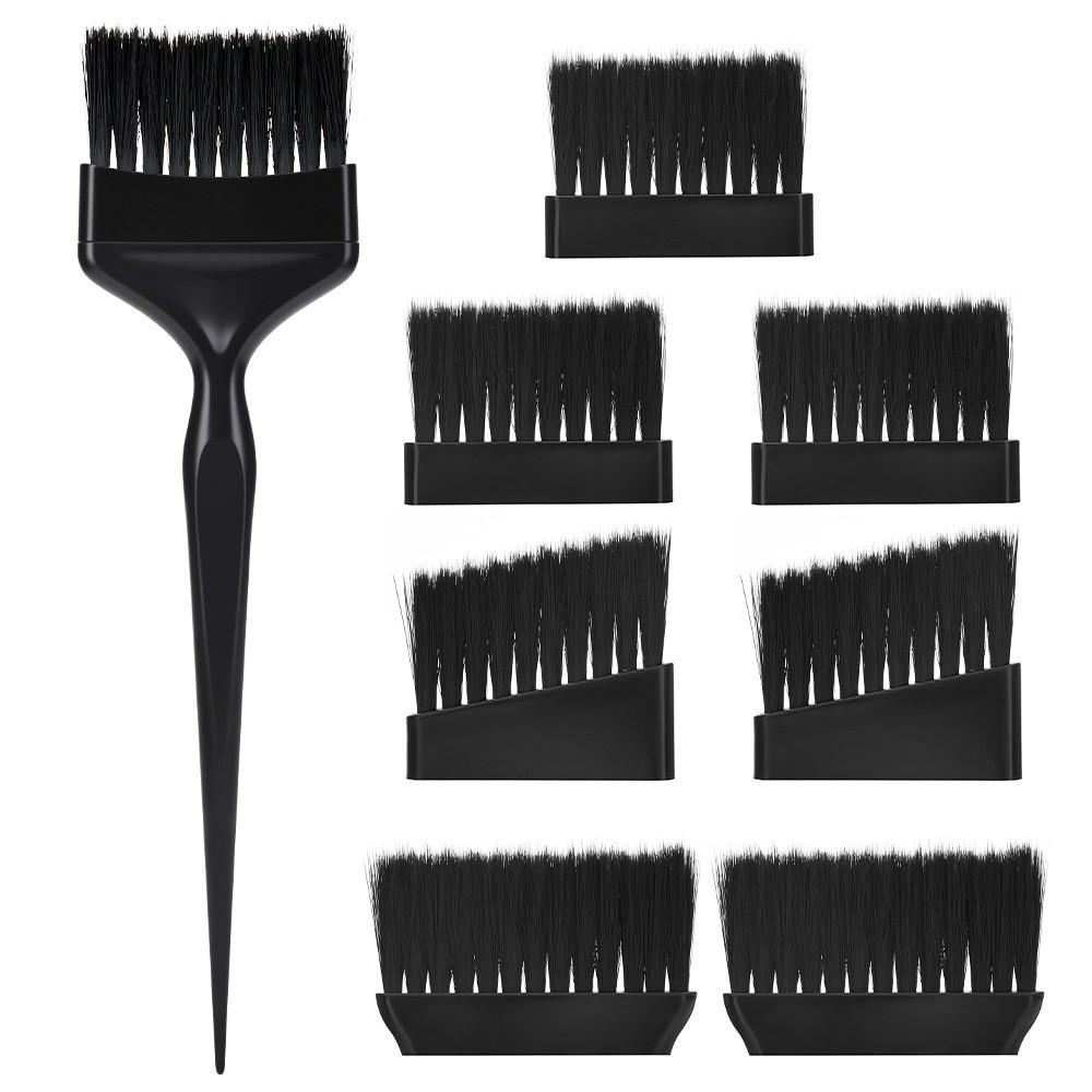 1Set Easy Clean Hair Dye Brushes Replacement Set Hairdressing Tinting Coloring Tools Barber