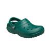Crocs Теплые, легкие и удобные круглые тапочки-сабо для мужчин и женщин изумрудные