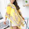 Women Shawl Cashew Print Beads Ladies Loose-fitting Sexy Cover Up for Vacation