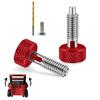 1Pc/1 Set Packout Handle Quick Release Pins Rustproof Corrosion Resistant Retractable Spring Plunger Quick Release Lock Pins
