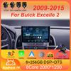 Android 14 Для Buick Excelle 2 2009 - 2015 Для Opel Astra J 2009 - 2017 Мультимедийный Видеоплеер Автомагнитола Навигация стерео GPS