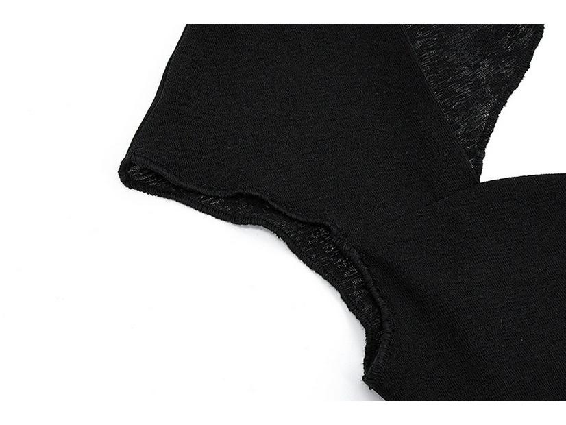 2024 Летняя Женская Сексуальная Футболка с V-образным вырезом и открытой спиной, однотонная, облегающая, с коротким рукавом