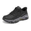 Skechers Уличные Облачные Технологии Комфортные Прочные Износостойкие Дышащие Поддерживающие Упругий Хват Походная Обувь Мужская походная обувь 237428-BKCC