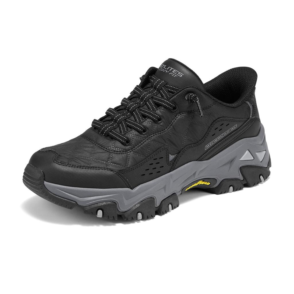 Skechers Уличные Облачные Технологии Комфортные Прочные Износостойкие Дышащие Поддерживающие Упругий Хват Походная Обувь Мужская походная обувь 237428-BKCC