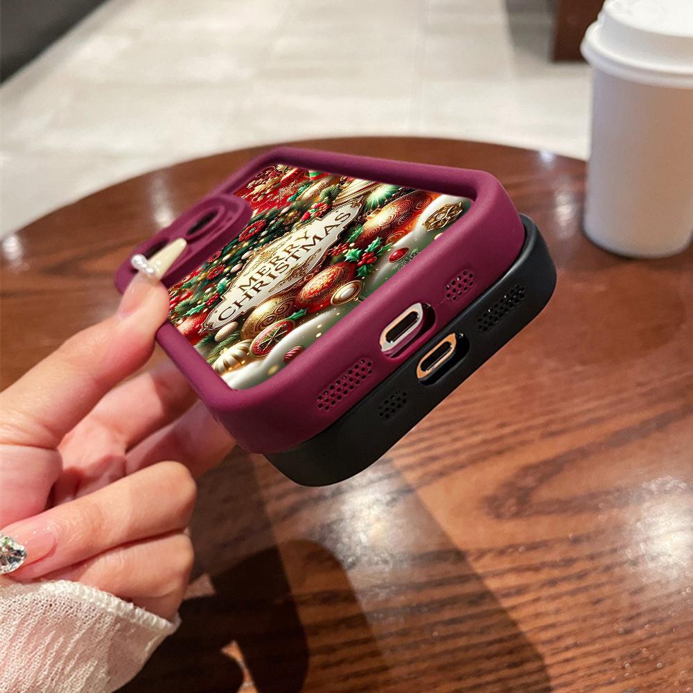 Мягкий чехол Sky Eye Ladder для Xiaomi 14T Redmi 13c 14c Note 11 12 13 Pro Все модели Xiaomi Redmi Чехлы для телефонов NY46 Рождественский Санта-Клаус Рождественская елка