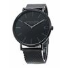 Coach Charles Men's Watch, 41mm, Black Dial, Stainless Steel Mesh Strap, 14602148