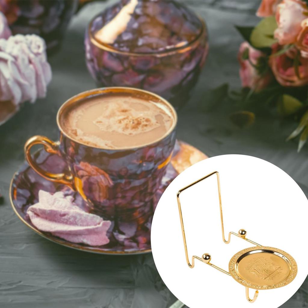 Cup and Saucer Display Stand Coffee Rack Household Ornaments Mug Shelf Holder