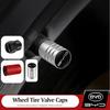 Wheel Tyre Valve Cap Tire Air Valve Stem Dust Cover For BYD Atto 3 Dolphin Seal Seal U Sealion 7 Tang Dolphin Surf Atto 2 Stem Caps1