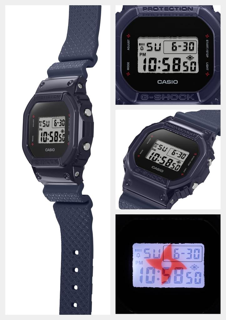Casio Blue Watch G-Shock DW-5600NNJ-2JR Men's