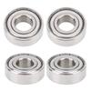 10Pcs Mini Bearing High Rotating Speed Double Shielded Machinery Parts S6202ZZ 35x15x11mm