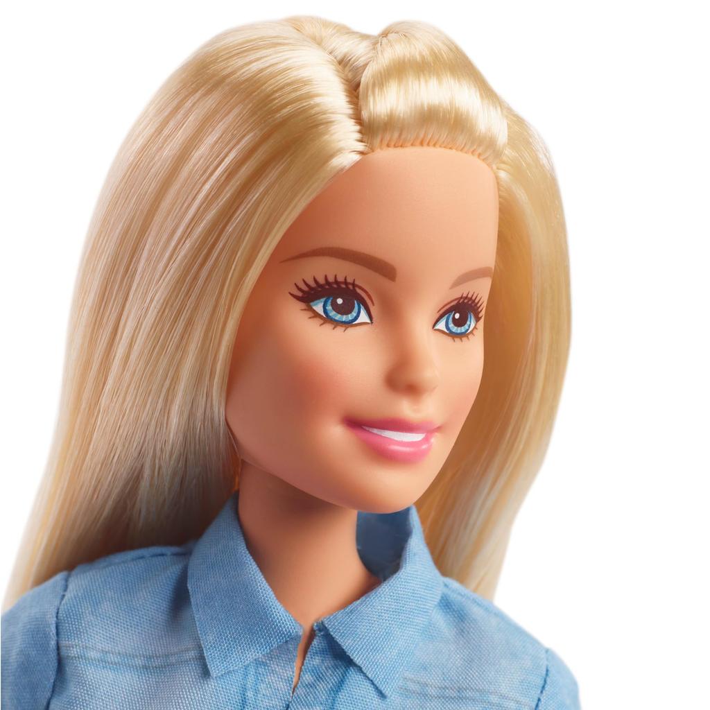 Barbie Dream House Adventure Pink Ryoko Set Dress Up Play для детей от 3 лет и старше, синий FWV25 Doll/Doll Play/Pretend