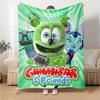 1pc Gummy Bear1 Blanket, Gift, for Men and Women, Soft Blanket, Good for Sofa Bed Couch Travel, Lightweight Flannel Blanket