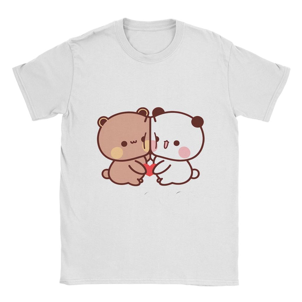 Bubu And Dudu Together Forever T Shirts Unisexs Pure Cotton Fashion TShirt Crew Neck Tee Shirt Short Sleeve Clothes Gift