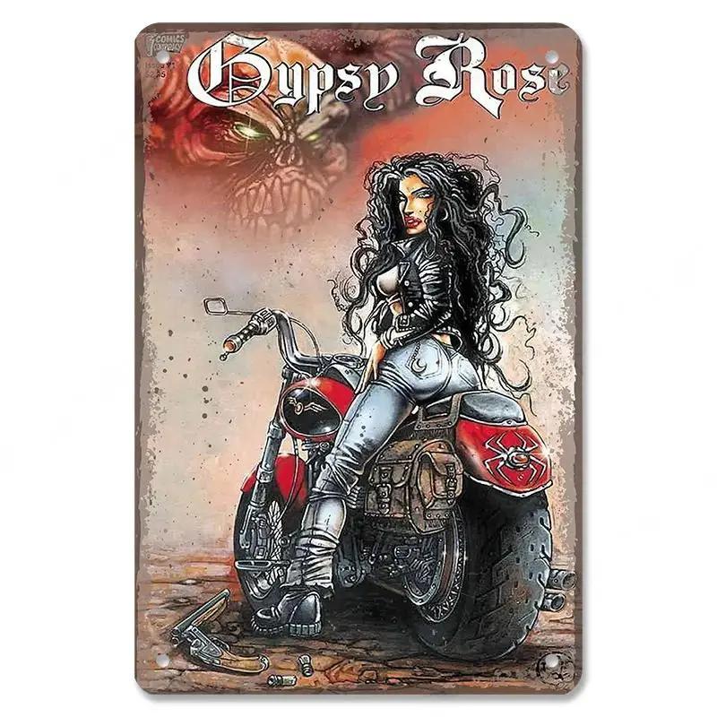 Винтажный плакат для мотокросса, металлические жестяные знаки, Гран-при мотоцикла, металлическая табличка, Декор, Настенный декор для гаража, мотоклуба, мужского пещерного бара