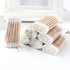 Soft And Gentle 30/100 Disposable Cotton Swab Lint Free Micro Brushes For Precise Ear Care