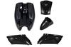 Bike Parts Center Today Genuine Type Exterior Kit, 5-Piece Set, Black, Painted Cowl, Honda Today AF61, 304315