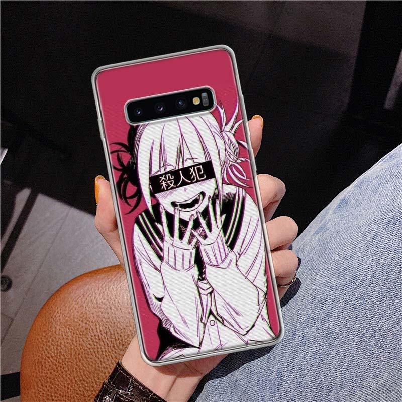 Чехол для телефона Anime Himiko Toga Waifu для Samsung Galaxy S10 Plus S20 FE S21 S22 Ultra S10E S9 S8 + S7 Edge J4