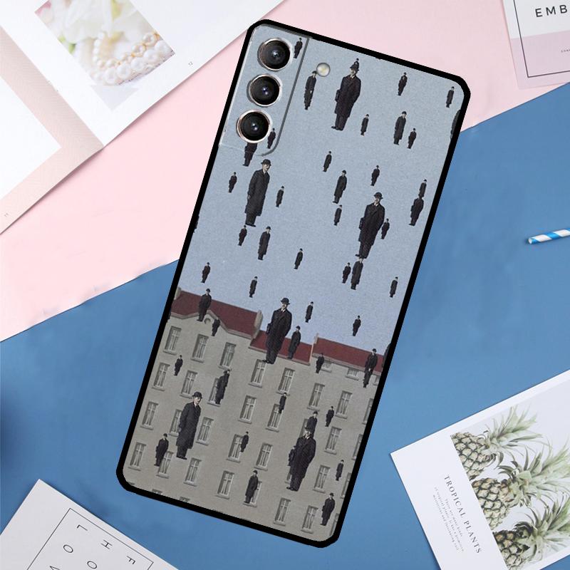 Rene Magritte Art Case For Samsung Galaxy S24 Ultra S20 S21 S22 S23 S25 Ultra S9 S10 Plus S25 FE Back Cover