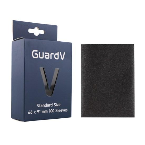 Guard V Card Sleeve - 100 Sheets Standard Size Mat Protector, Popular Korean Game
