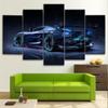 5Pcs Koenigsegg Jesko Super Car Racing 5 Piece Canvas Wall Art Print HD Home Decor No Framed 5 Pieces Poster 5 Panel Room Decor