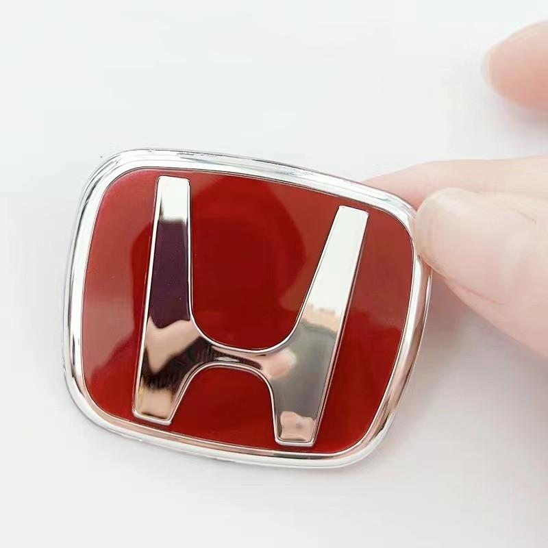 Эмблема на руль автомобиля H-Наклейка Для Honda Civic Accord City CRV Jade Fit Odyssey Hybrid Красный Черный Синий Модификация интерьера OC3