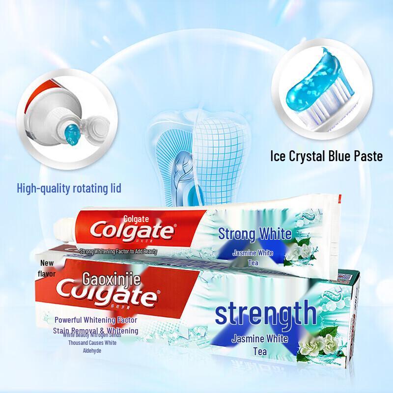 Colgate Jasmine White Tea Whitening Toothpaste 3-Pack
