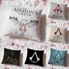 Игровой A-Assassins CreedS Наволочка Премиум Комфорт Двусторонняя Наволочка - Дизайн "Два в Одном" для Любой Комнаты и Салона Автомобиля