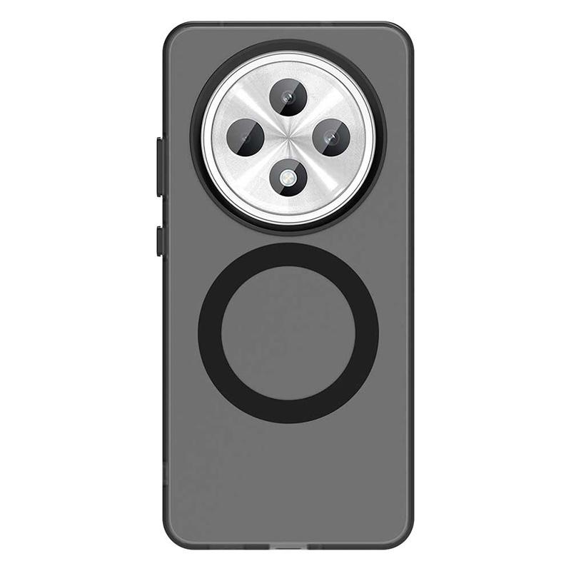 Для OPPO Reno 12F Конфетный цвет Для Magsafe Беспроводная зарядка Магнитный чехол для OPPO Reno 12F Ударопрочная Мягкая накладка Funda