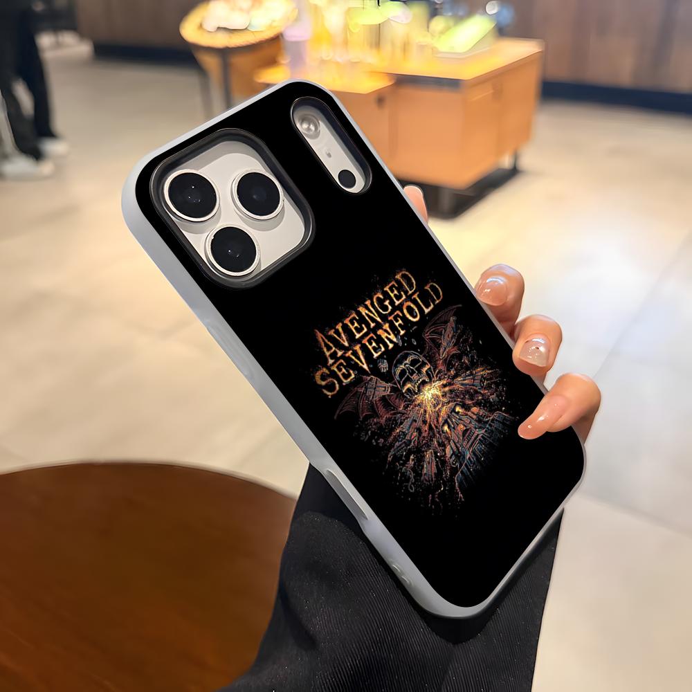 Чехол для телефона Avenged Sevenfold Для IPhone 17 Air 16 E 15 14 Plus 13 12 11 Pro Max Желейный 2 в 1 Защитный чехол