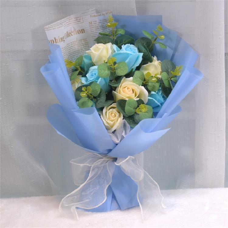 Искусственные Мыльные Лепестки Букеты Цветов Украшение Комнаты на День Святого Валентина Подарок на День Матери