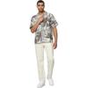 Converse Resort Palm Trees Button-Down Shirt 10026435-A01