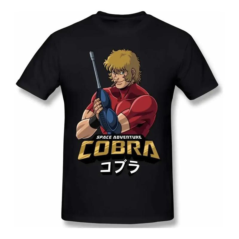 Camiseta Manga Retro Vintage De Cobra Space Adventure Overd