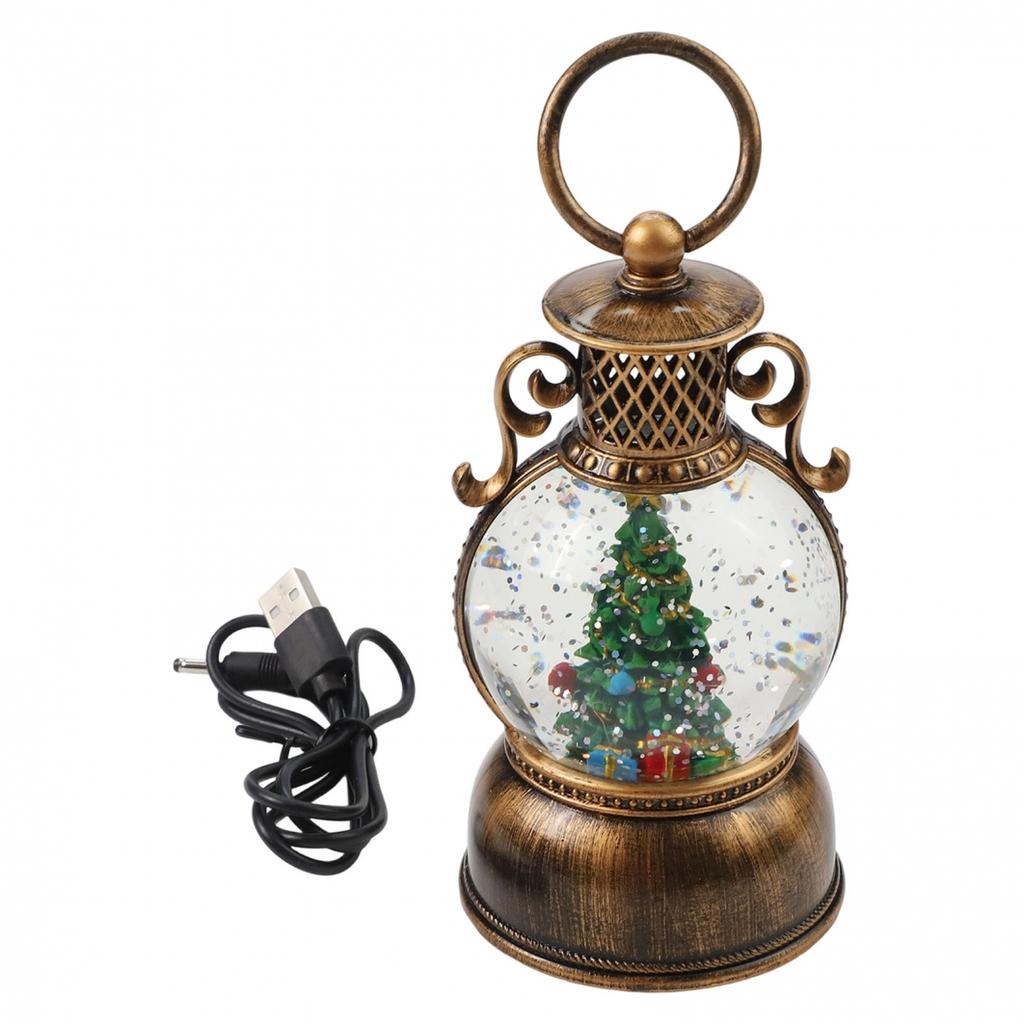 Рождественский водный фонарь, снежный шар, украшение, уютная атмосфера
