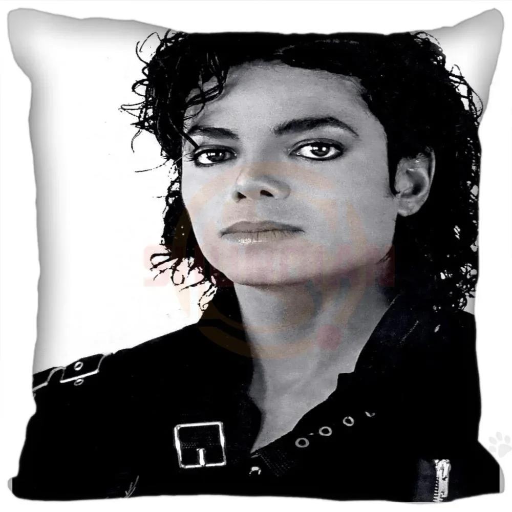 Наволочки с изображением суперзвезды Майкла Джексона, квадратные, на молнии, модные, наволочки с изображением суперзвезды Майкла Джексона, 20x20 см, 35x35 см, 40x40 см, прямая поставка