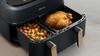 Air fryer philips ovi dual basket na352/00 with 2 drawers gray-copper