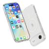 Для iPhone 17 Air Магнитный чехол Совместимый с MagSafe PC+TPU Прозрачный чехол для телефона