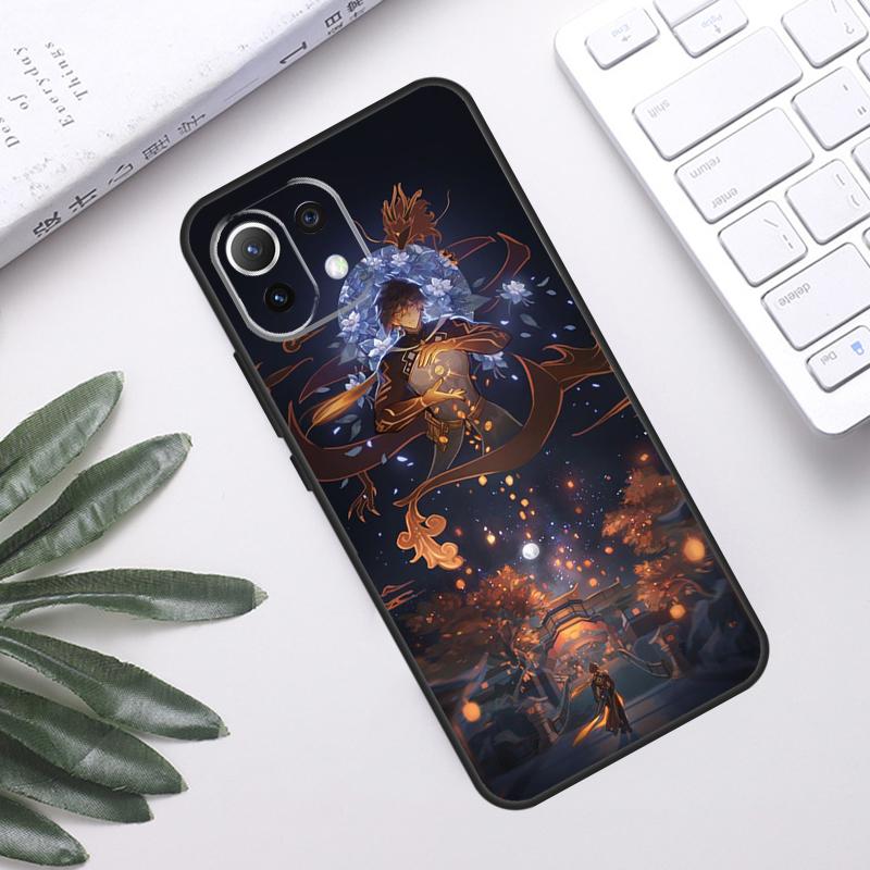 Чехол Genshin Impact для Xiaomi 15 14 Ultra 13T 14T 15T 17 Pro Max Для POCO F7 X7 Pro X5 X6 F5 F6 F8 Ultra