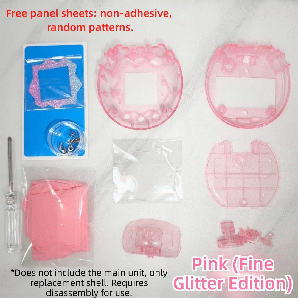 Colorful Shell Replacement Premium Hard Shell Transparent Shell Modification Crystal for Tamagotchi Paradise
