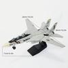Истребитель F-14 1:72, собранная пластиковая модель самолета (включая дисплейную стойку), домашний дисплей и коллекция, креативные подарки