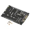 M.2 Ngff Msata Ssd To Sata 3.0 Adapter 2 In 1 Converter Card For Pc Laptop